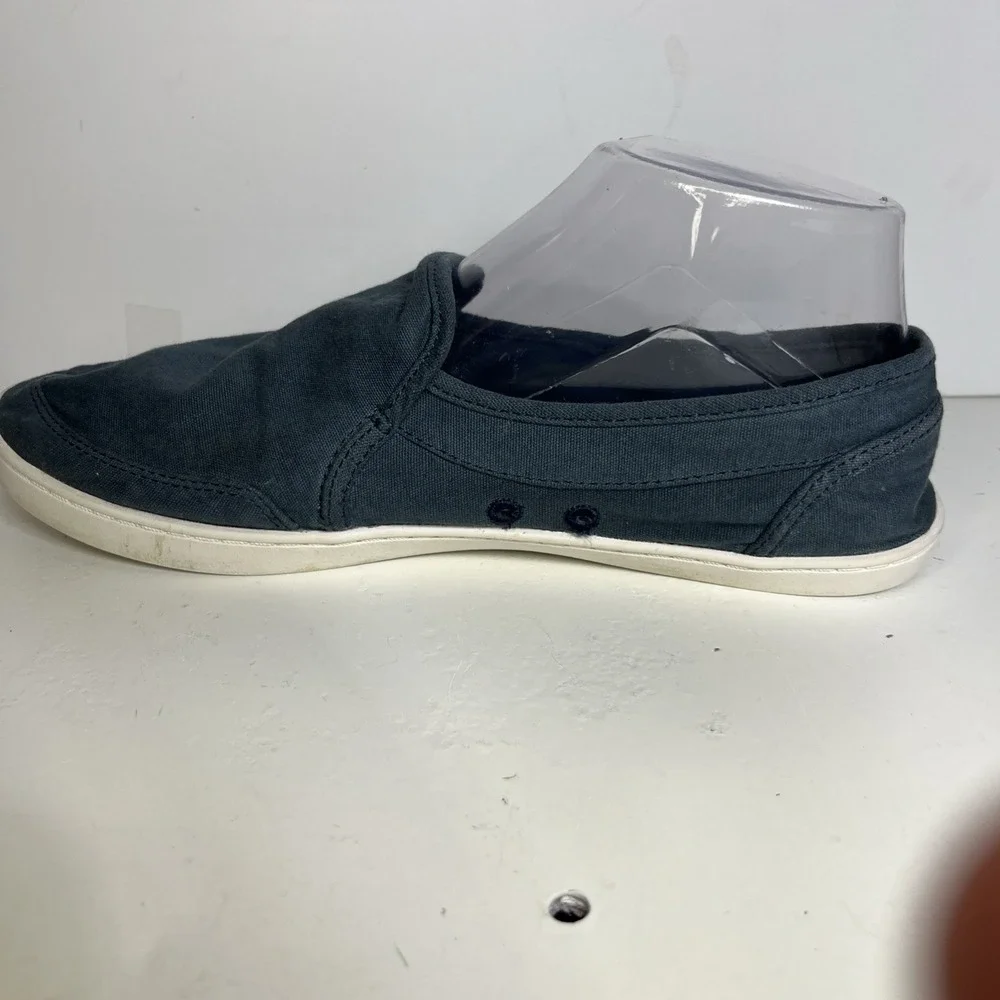 Sanuk blue canvas